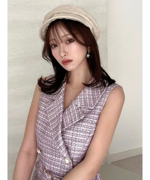 RESEXXY（リゼクシー）の「パールコンビマーブルピアス（ピアス（両耳用）・レディース・ブラウン/アイボリー・FREE）」の12枚目の写真