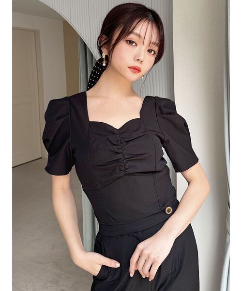 RESEXXY（リゼクシー）の「パールコンビマーブルピアス（ピアス（両耳用）・レディース・ブラウン/アイボリー・FREE）」の11枚目の写真