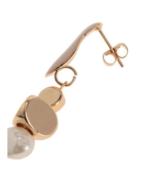 RESEXXY（リゼクシー）の「パールコンビマーブルピアス（ピアス（両耳用）・レディース・ブラウン/アイボリー・FREE）」の6枚目の写真