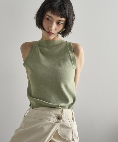 セール】ハイゲージサマーアメスリニットタンク（タンクトップ）｜THE
