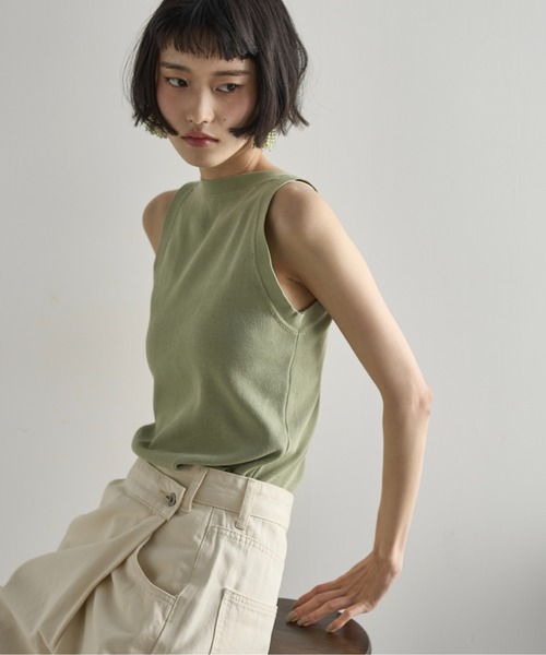 セール】ハイゲージサマーアメスリニットタンク（タンクトップ）｜THE