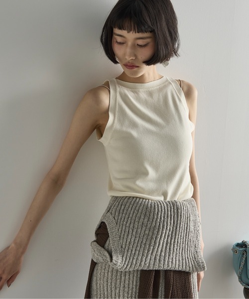 Spick&Span メッシュアメスリニットタンク Spick & Span｜メッシュアメスリニットタンク | Rakuten Fashion