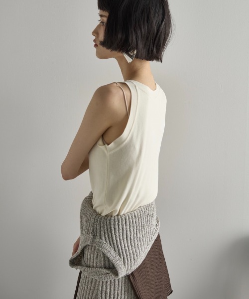 セール】ハイゲージサマーアメスリニットタンク（タンクトップ）｜THE