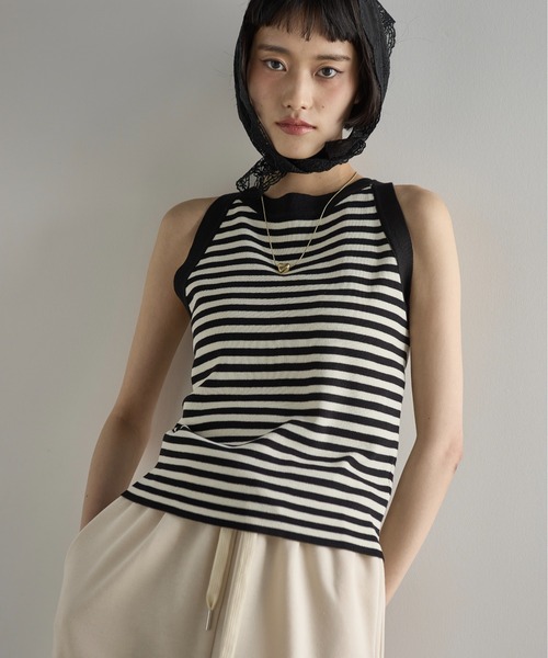 セール】ハイゲージサマーアメスリニットタンク（タンクトップ）｜THE