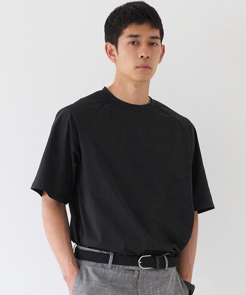 EAZY TEX ラグランTシャツ 速乾/シワ防止（Tシャツ/カットソー