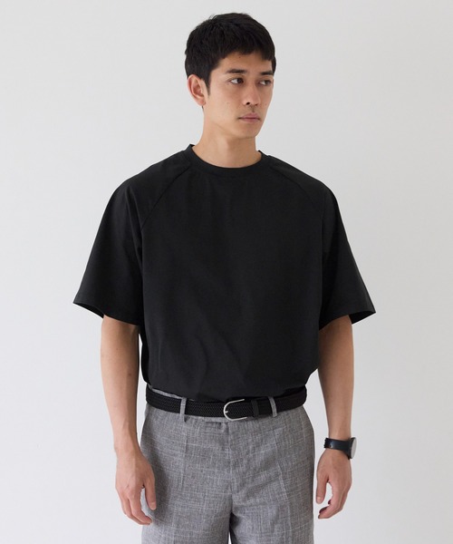 【原価ぶっ壊し割引】コットンジャージーTシャツ EAZY TEX ラグランTシャツ 速乾/シワ防止(Tシャツ/カットソー