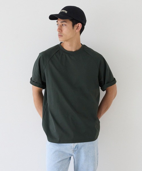 セール】EAZY TEX ラグランTシャツ 速乾/シワ防止（Tシャツ