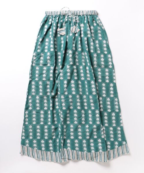 チャイハネ（チャイハネ）の「【チャイハネ】シブロンワイドパンツ（その他パンツ・レディース・グリーン/ホワイト/ネイビー/オレンジ・FREE）」の7枚目の写真