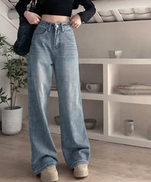 Miniministore（ミニミニストア）の「【新色追加】ヴィンテージデニムパンツ レディース韓国（デニムパンツ）」