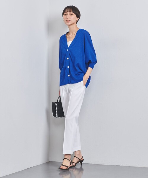 UNITED ARROWS(ユナイテッドアローズ)の「ドルマンスリーブ カーディガン(カーディガン/ボレロ・レディース・ロイヤルブルー/ブラック/オフホワイト/ベージュ・FREE)」の15枚目の写真