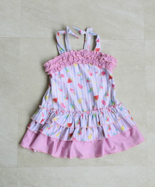 BABY アイスクリーム柄ワンピース ピンク BABY THE STARS SHINE BRIGHT アイスクリームJSK｜Yahoo!フリマ