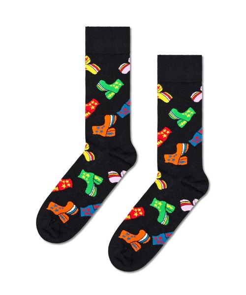 Happy Socks(ハッピーソックス)の「《Happy Socks × ELTON JPHM》 Limited sock(ソックス/靴下・レディース・ブラック/ブルー/オフホワイト/ネイビー・SMALL/MEDIUM)」の6枚目の写真