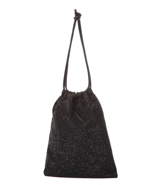 LAKOLE(ラコレ)の「2WAYキラキラ巾着ショルダーバッグ / 116437(ショルダーバッグ・レディース・グレー/ブラック・FREE)」の13枚目の写真