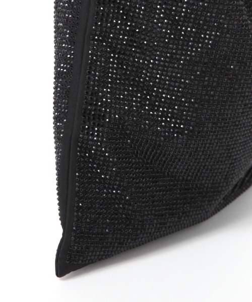 LAKOLE(ラコレ)の「2WAYキラキラ巾着ショルダーバッグ / 116437(ショルダーバッグ・レディース・グレー/ブラック・FREE)」の3枚目の写真