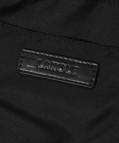 LAKOLE(ラコレ)の「2WAYキラキラ巾着ショルダーバッグ / 116437(ショルダーバッグ・レディース・グレー/ブラック・FREE)」の6枚目の写真