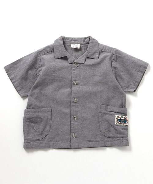 BREEZE（ブリーズ）の「【リンク】もっとスズシーシャンブレーシャツ（シャツ/ブラウス・キッズ・レインボー/ブラック/ブルー・80/90/100/110/120/130/140）」の21枚目の写真