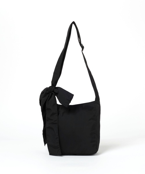 LOWRYS FARM(ローリーズファーム)の「リボンツキショルダーBAG 115007(ショルダーバッグ・レディース・ブラック/アイボリー・FREE)」の5枚目の写真