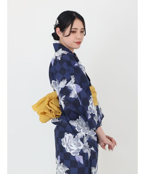 jouetie バタフライパターン浴衣【WEB限定】（レッド