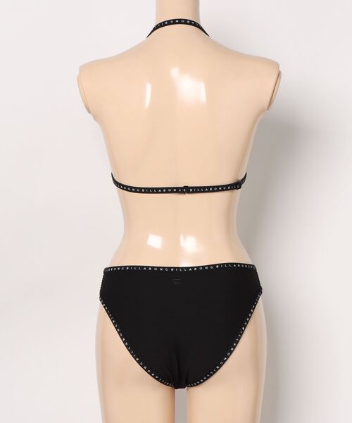 ビラボン LOGO TAPE HOLTER BIKINI トライアングルビキニ OUTLET】BILLABONG レディース LOGO TAPE HIGH NECK BIKINI