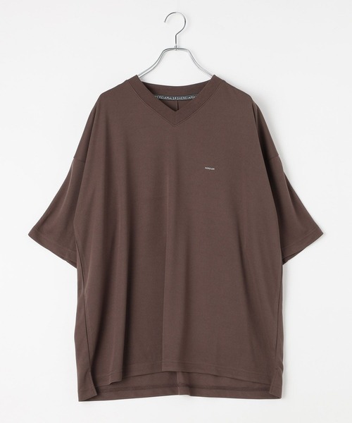 HEREIAM(ヘレイアム)の「【HEREIAM MEN】ナンバーメッシュプルオーバー(Tシャツ/カットソー・メンズ・ブラック/ホワイト/モカ・FREE)」の1枚目の写真