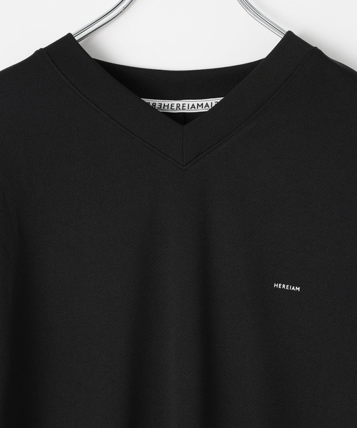 HEREIAM(ヘレイアム)の「【HEREIAM MEN】ナンバーメッシュプルオーバー(Tシャツ/カットソー・メンズ・ブラック/ホワイト/モカ・FREE)」の13枚目の写真
