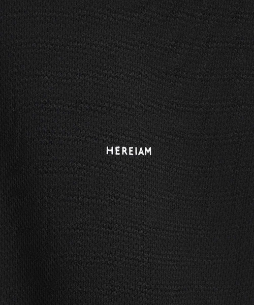 HEREIAM(ヘレイアム)の「【HEREIAM MEN】ナンバーメッシュプルオーバー(Tシャツ/カットソー・メンズ・ブラック/ホワイト/モカ・FREE)」の9枚目の写真