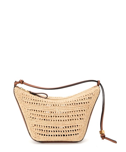 LOEWE(ロエベ)の「ハンモックホーボー ミニ(ラフィア&カーフ)(ハンドバッグ・レディース・ナチュラル・ONE SIZE)」の9枚目の写真
