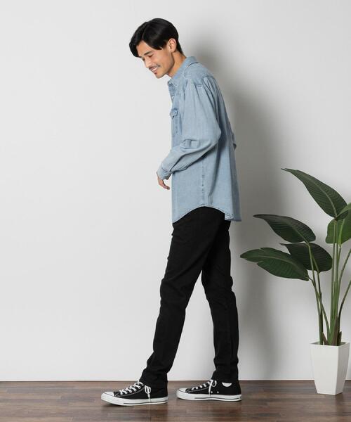Levi's（リーバイス）の「Levi's(リーバイス)「512」ストレッチデニム スリムテーパード（デニムパンツ・メンズ・ブラック・34inch/33inch/31inch/32inch/30inch/29inch/28inch/27inch）」の12枚目の写真