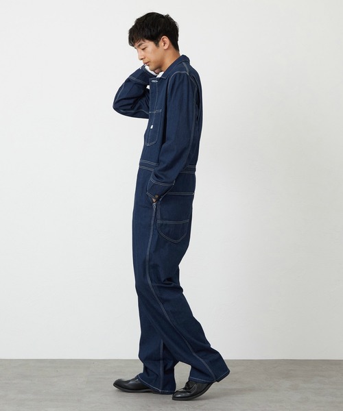 Lee インディゴデニム オールインワン　オーバーオール　ジャンプスーツ 楽天市場】Lee リー ジャンプスーツ レディース 80S JUNP SUITS