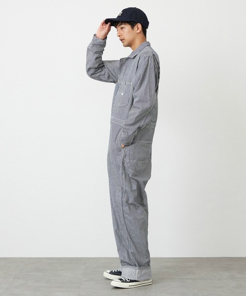 Lee(リー)の「Lee/リーDUNGAREES UNION-ALLS つなぎ/ジャンプスーツ/オールインワン【ユニセックス男女兼用】(サロペット/オーバーオール・メンズ・インディゴブルー/ダークインディゴブルー/ライトインディゴブルー/ストライプ/オフホワイト・MEDIUM/LARGE/X-LARGE/SMALL/X-SMALL)」の21枚目の写真