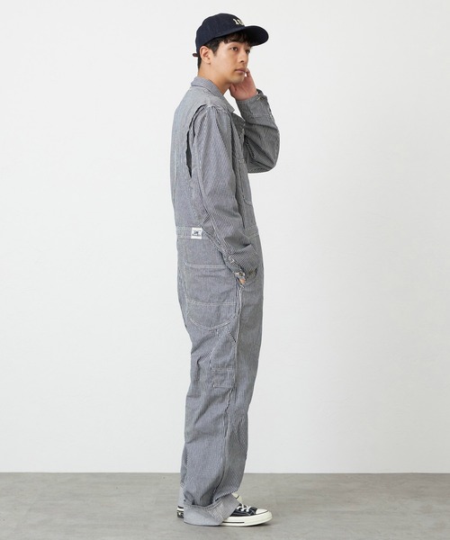Lee(リー)の「Lee/リーDUNGAREES UNION-ALLS つなぎ/ジャンプスーツ/オールインワン【ユニセックス男女兼用】(サロペット/オーバーオール・メンズ・インディゴブルー/ダークインディゴブルー/ライトインディゴブルー/ストライプ/オフホワイト・MEDIUM/LARGE/X-LARGE/SMALL/X-SMALL)」の22枚目の写真