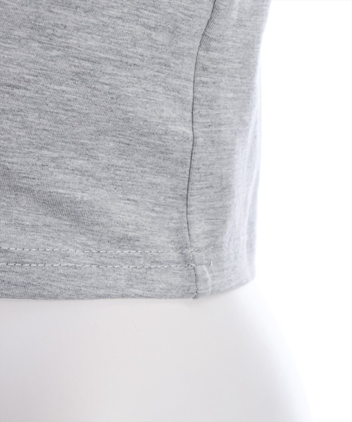 clear（クリア）の「配色フェイクキャミドッキングカットソートップス［大人 カジュアル］≪再入荷≫（Tシャツ/カットソー・レディース・グレー/オフホワイト/ブラック・F）」の12枚目の写真