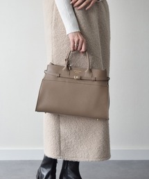 CHRISTIAN VILLA | 【CHRISTIAN VILLA】レザーハンドバッグ(Q46352)(ハンドバッグ)