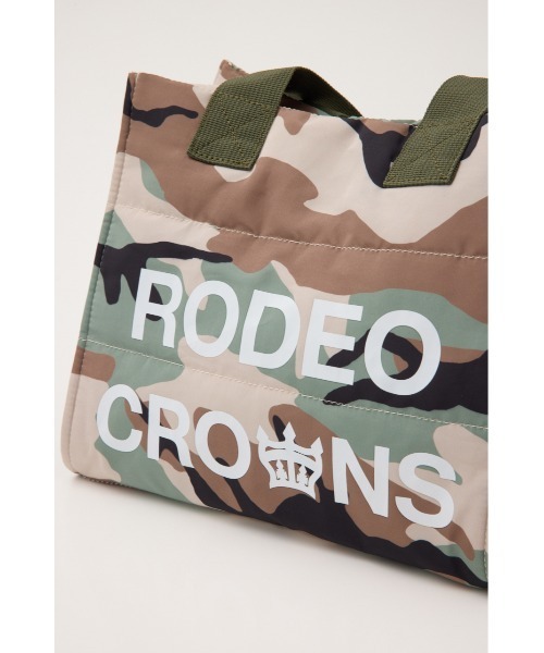 RODEO CROWNS WIDE BOWL（ロデオクラウンズワイドボウル）の「パフィースクエアショルダー（ショルダーバッグ・レディース・ブラック/ベージュ/グリーン系その他2・FREE）」の21枚目の写真