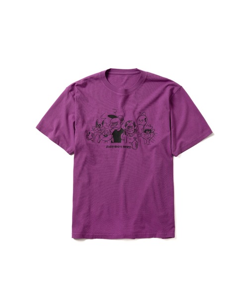 ZOZOVILLA(ゾゾヴィラ)の「ONE TEE COLLECTION vol.1 YUSUKE HANAI (PURPLE)(Tシャツ/カットソー・メンズ・パープル/パープル系その他/ブルー系その他5/ブルー系その他6/パープル系その他2/パープル系その他3/パープル系その他4・SMALL/MEDIUM/LARGE/X-LARGE/XX-LARGE/X-SMALL)」の6枚目の写真