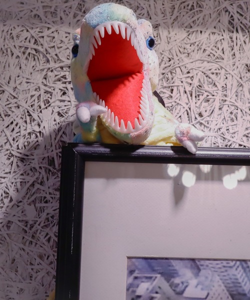 rovtski（ロフトスキー）の「恐竜ぬいぐるみリュック（バックパック/リュック・キッズ・パープル/ブラウン/グリーン/レッド/レインボー/ミント・FREE）」の6枚目の写真