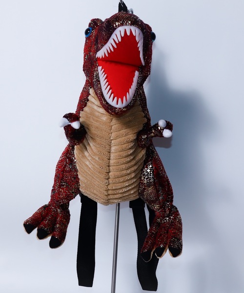 rovtski（ロフトスキー）の「恐竜ぬいぐるみリュック（バックパック/リュック・キッズ・パープル/ブラウン/グリーン/レッド/レインボー/ミント・FREE）」の22枚目の写真