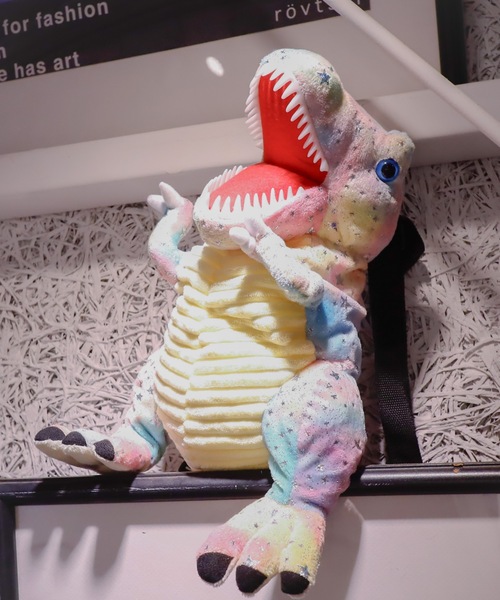 rovtski（ロフトスキー）の「恐竜ぬいぐるみリュック（バックパック/リュック・キッズ・パープル/ブラウン/グリーン/レッド/レインボー/ミント・FREE）」の19枚目の写真