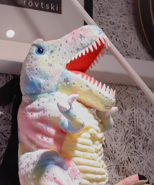 rovtski（ロフトスキー）の「恐竜ぬいぐるみリュック（バックパック/リュック・キッズ・パープル/ブラウン/グリーン/レッド/レインボー/ミント・FREE）」の17枚目の写真