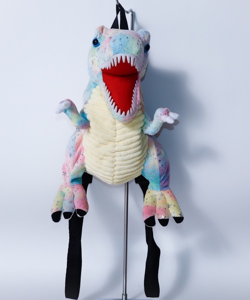 rovtski（ロフトスキー）の「恐竜ぬいぐるみリュック（バックパック/リュック・キッズ・パープル/ブラウン/グリーン/レッド/レインボー/ミント・FREE）」の12枚目の写真