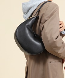 【本革】3WAY ハーフムーン型 ショルダーバッグ