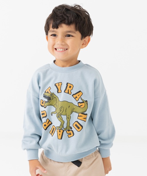 chil2(チルツー)の「プリント 裏毛トレーナー(スウェット・キッズ・C/D/E/F/A/H/J/O/K/L/M/N/B/G/I/P・80cm/90cm/100cm/110cm/120cm/130cm/140cm)」の4枚目の写真