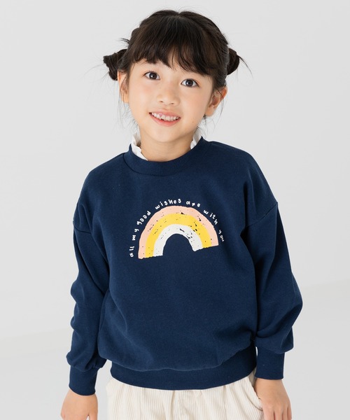 chil2(チルツー)の「プリント 裏毛トレーナー(スウェット・キッズ・C/D/E/F/A/H/J/O/K/L/M/N/B/G/I/P・80cm/90cm/100cm/110cm/120cm/130cm/140cm)」の9枚目の写真