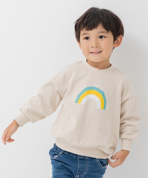 chil2(チルツー)の「プリント 裏毛トレーナー(スウェット・キッズ・C/D/E/F/A/H/J/O/K/L/M/N/B/G/I/P・80cm/90cm/100cm/110cm/120cm/130cm/140cm)」の10枚目の写真