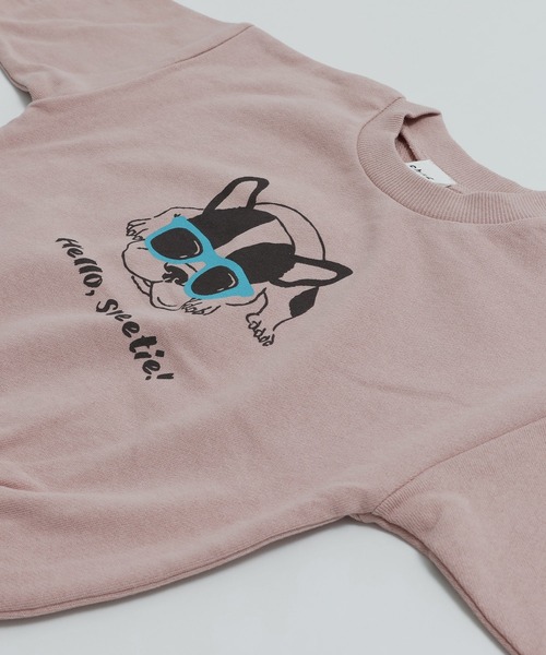 chil2(チルツー)の「プリント 裏毛トレーナー(スウェット・キッズ・C/D/E/F/A/H/J/O/K/L/M/N/B/G/I/P・80cm/90cm/100cm/110cm/120cm/130cm/140cm)」の19枚目の写真