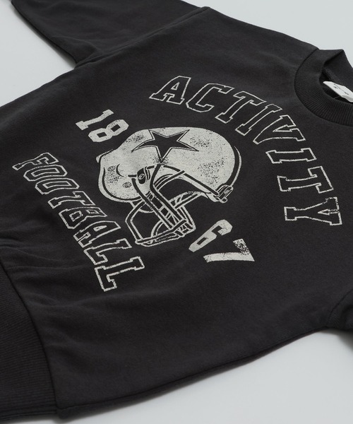 chil2(チルツー)の「プリント 裏毛トレーナー(スウェット・キッズ・C/D/E/F/A/H/J/O/K/L/M/N/B/G/I/P・80cm/90cm/100cm/110cm/120cm/130cm/140cm)」の18枚目の写真