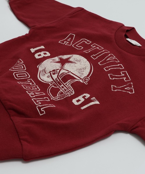 chil2(チルツー)の「プリント 裏毛トレーナー(スウェット・キッズ・C/D/E/F/A/H/J/O/K/L/M/N/B/G/I/P・80cm/90cm/100cm/110cm/120cm/130cm/140cm)」の17枚目の写真