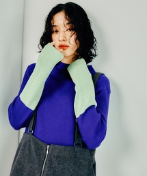 LEPSIM | 12ゲージ配色ハイネックプルオーバー　133259(ニット/セーター)