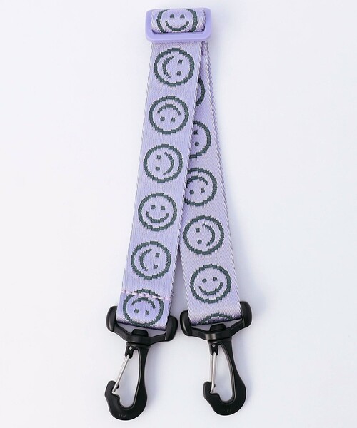 BAGGU(バグー)の「BAGGU/バグゥ ATTACHABLE STRAP アタッチャブルストラップ(その他小物・レディース・その他9/ブラック/ラベンダー/パープル・ONE SIZE)」の3枚目の写真