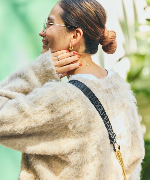 BAGGU(バグー)の「BAGGU/バグゥ ATTACHABLE STRAP アタッチャブルストラップ(その他小物・レディース・その他9/ブラック/ラベンダー/パープル・ONE SIZE)」の16枚目の写真